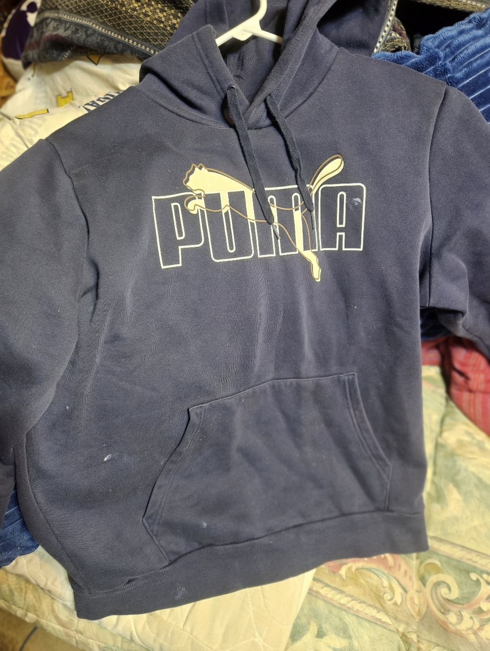 Mens Puma Hoodie Sweatshirt Pullover